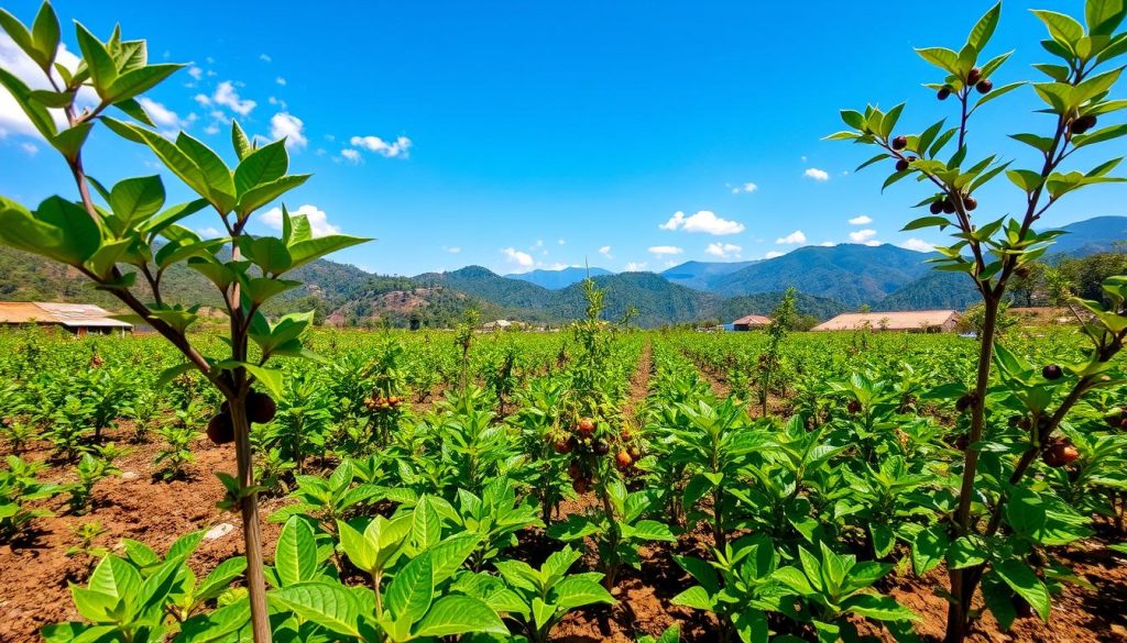 Cultivation regions of Ashwagandha